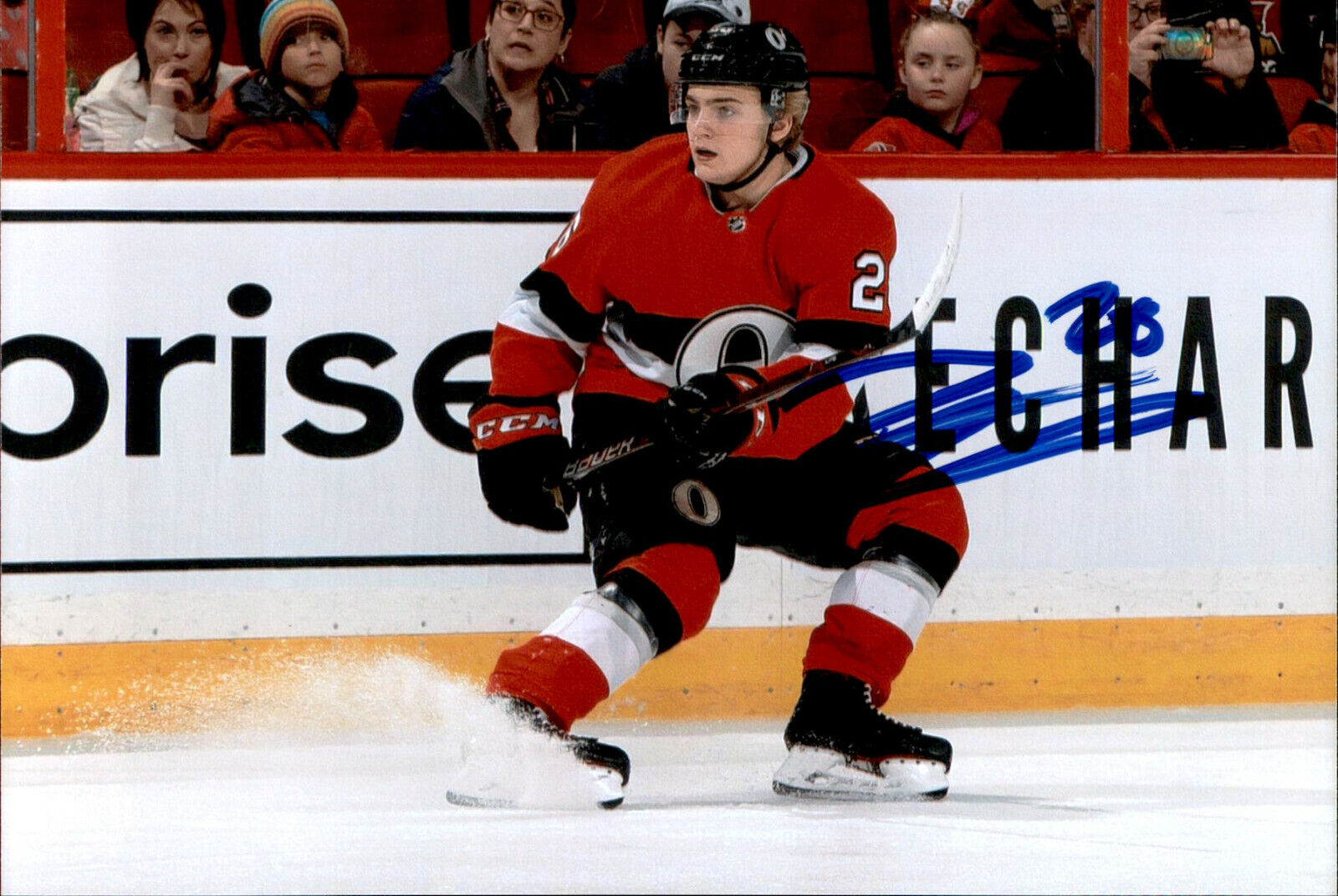 Erik Brannstrom SIGNED autographed 4x6 Photo Poster painting OTTAWA SENATORS #3