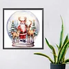 >SALE<5D DIY Full Round Drill Diamond Painting Santa Claus Crystal Ball Home Decor
