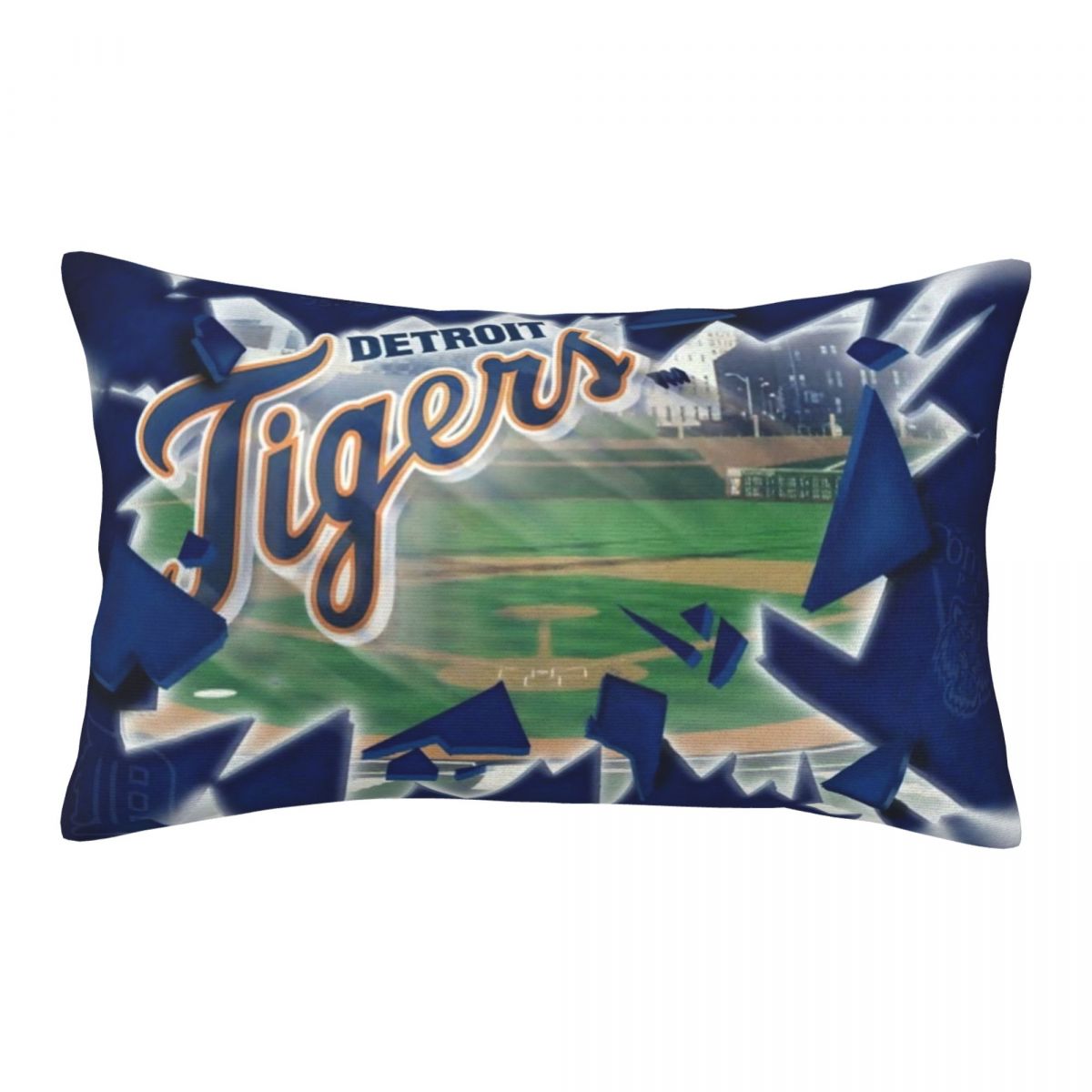 Detroit Tigers Broken Glass Couch Pillow Cases