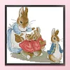 Rabbit-14CT Stamped Cross Stitch Kit(21*22cm)