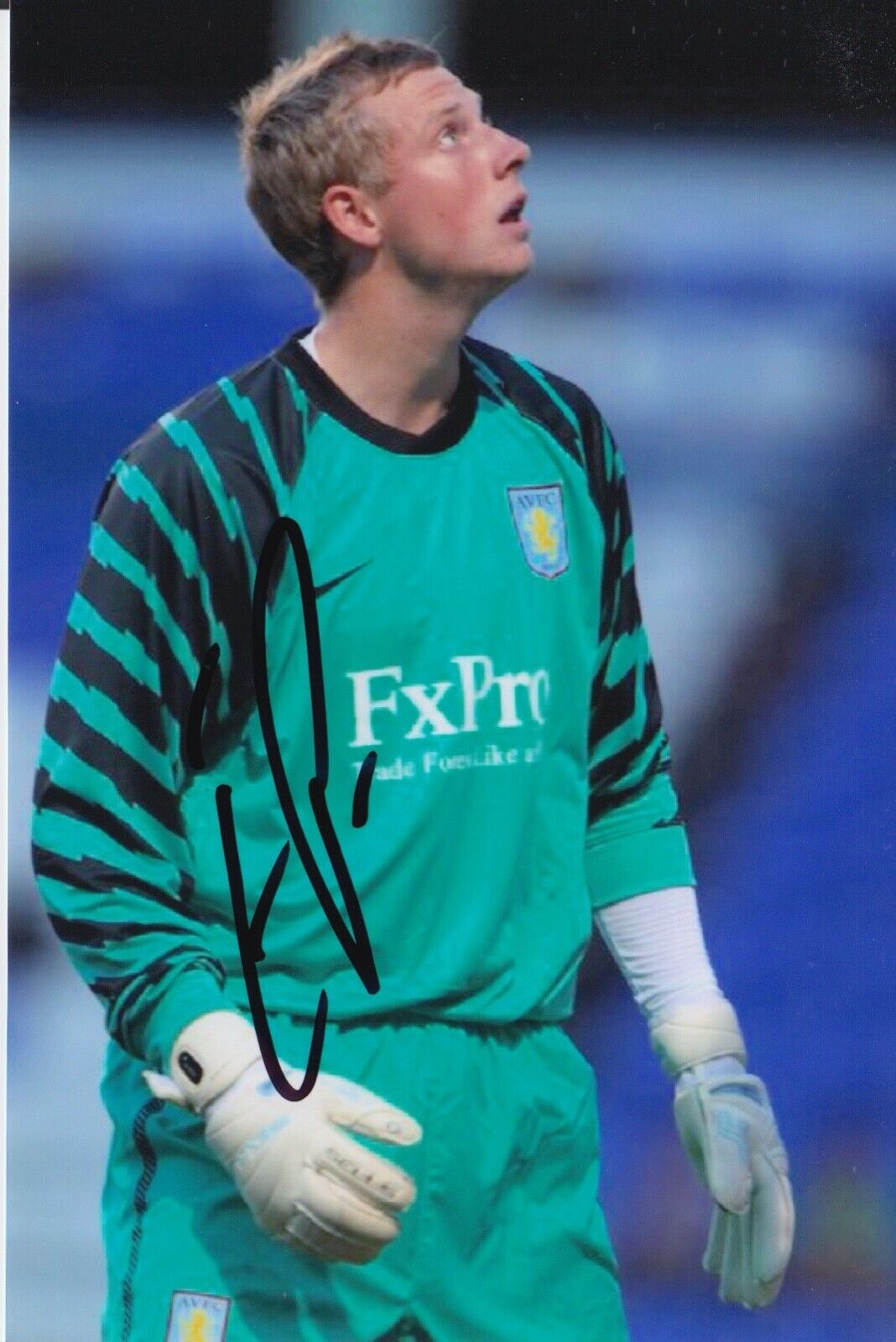 ELLIOT PARISH HAND SIGNED 6X4 Photo Poster painting - FOOTBALL AUTOGRAPH - ASTON VILLA.