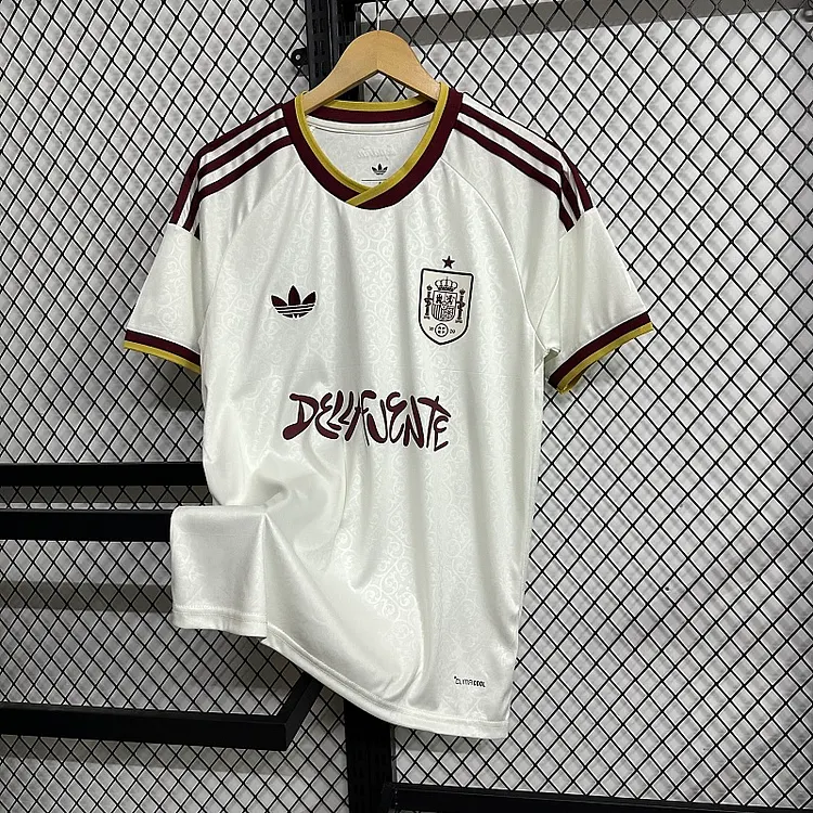 2026-27 Spain Away Football Jersey (Sponsor Edition) &ndash; Fan Version &ndash; 1:1 Thai Quality