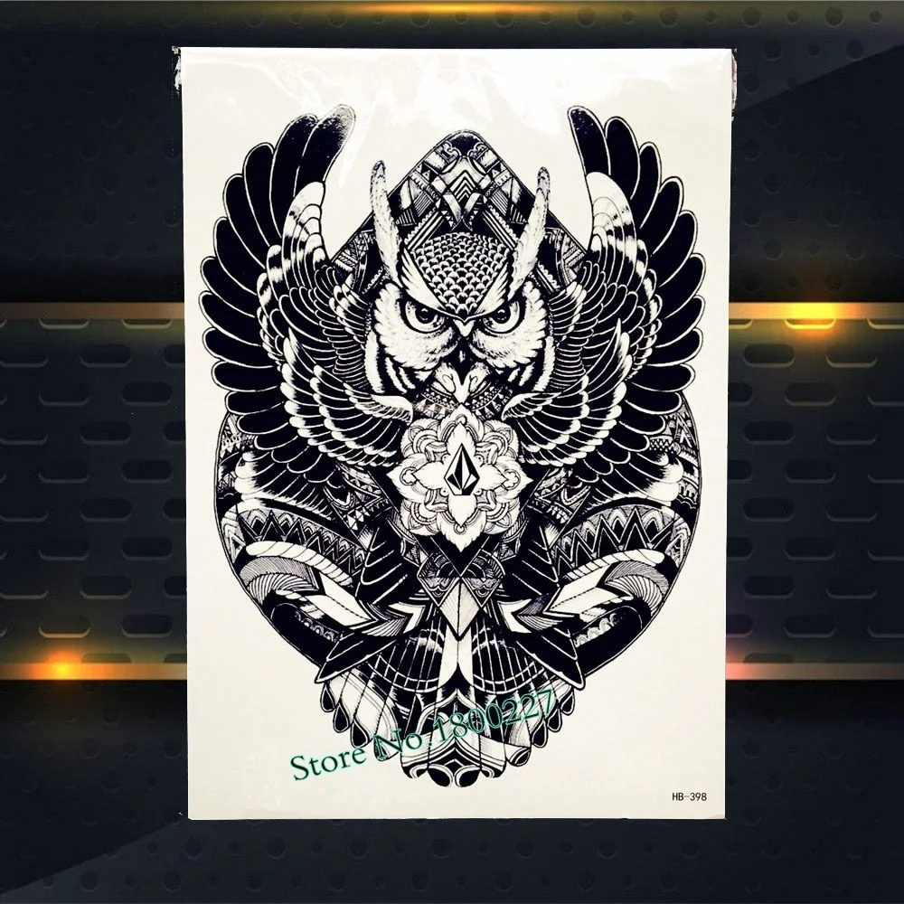 New Greek Mythology Centaur Temporary Tattoo Sagittarius Design Arm Tatoo For Men Women Body Art Fake Waterproof Tattoo Stickers