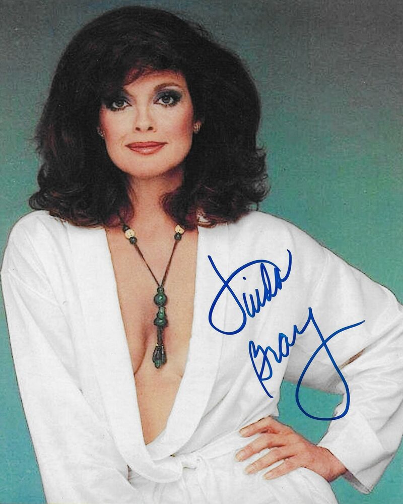 Linda Gray Dallas Original 8X10 Autographed Photo Poster painting #21