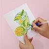 12pcs Drink 5D DIY Square Drill Diamond Painting Kits for Adults Beginners Home Decor Diamonds Paintings Gem Art 5.91x7.09in