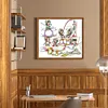 Mouse Makes New Clothes-14CT Stamped Cross Stitch 43*40cm/16.93*15.75in tapestrymarket