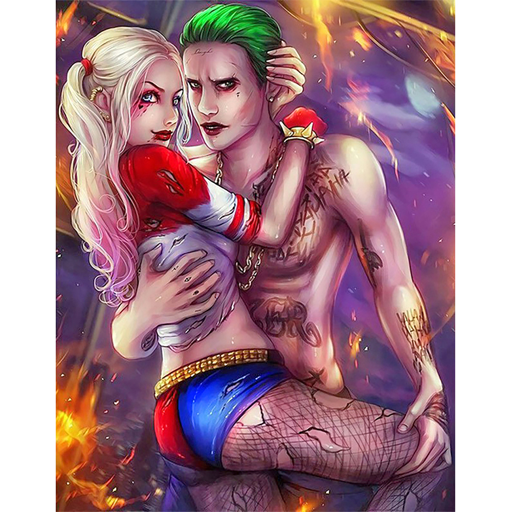 

Clown Couple-Round Drill Diamond Painting-40*50CM, 501 Original
