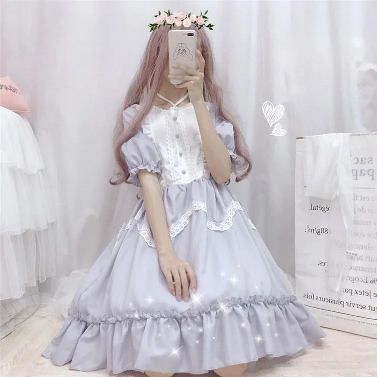 Vanessa Belle Short Sleeve Lolita Dress SS2021