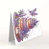 6PCS Cake DIY Diamond Art Greeting Cards Congratulations Cards & Gifts