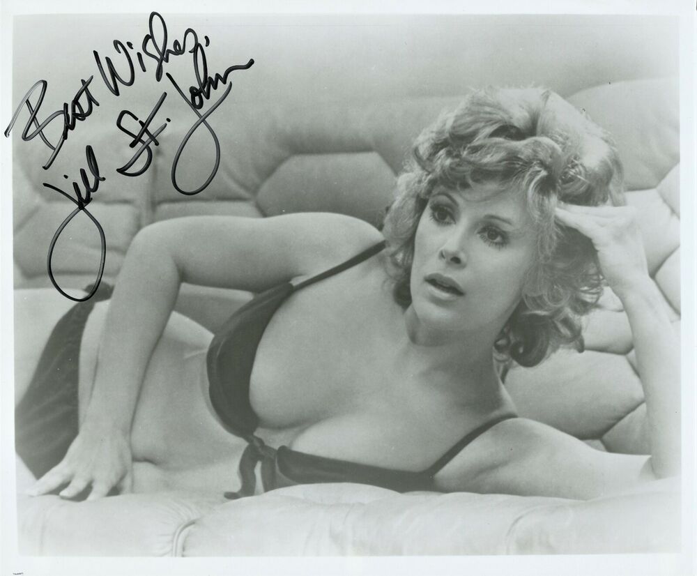 Sexy JILL ST. JOHN Signed Photo Poster painting