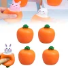 Écrase des jouets de Fidget de lapin de carotte