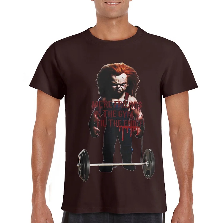 Vintage Shirt Muscle Chucky In The Gym