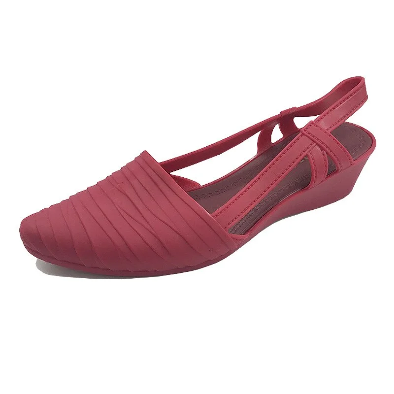 miaoguan 2021 New Women's Shoes Slingbacks Footwear Woman Wedges Sandals Women Slip-on Shoes Ladies Casual Pumps Female Loafers