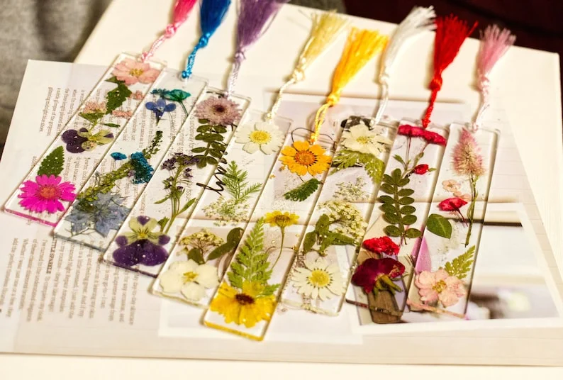 Hot Sale 49% OFF -Creative real flower dried flower bookmark