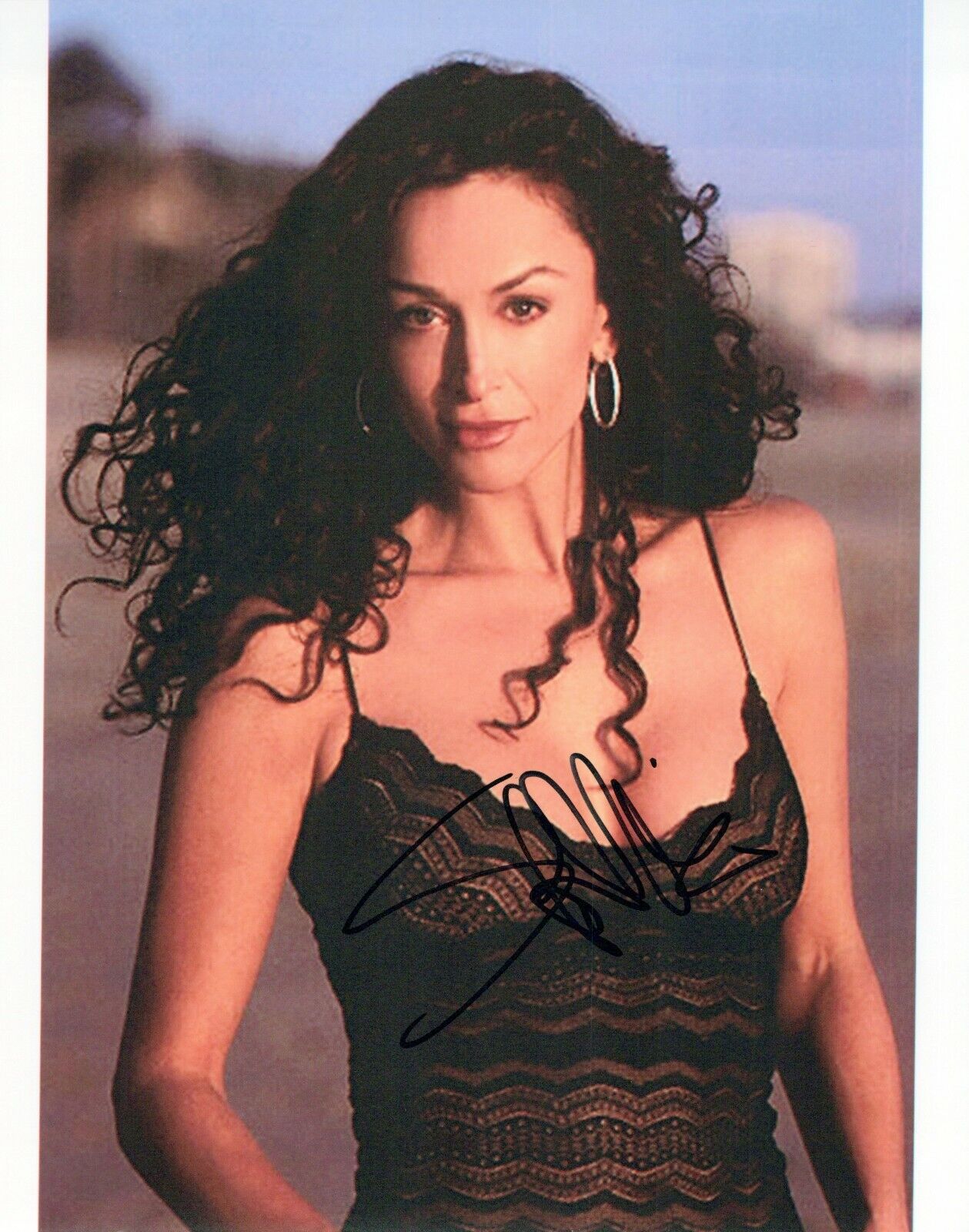 Sofia Milos glamour shot autographed Photo Poster painting signed 8x10 #5