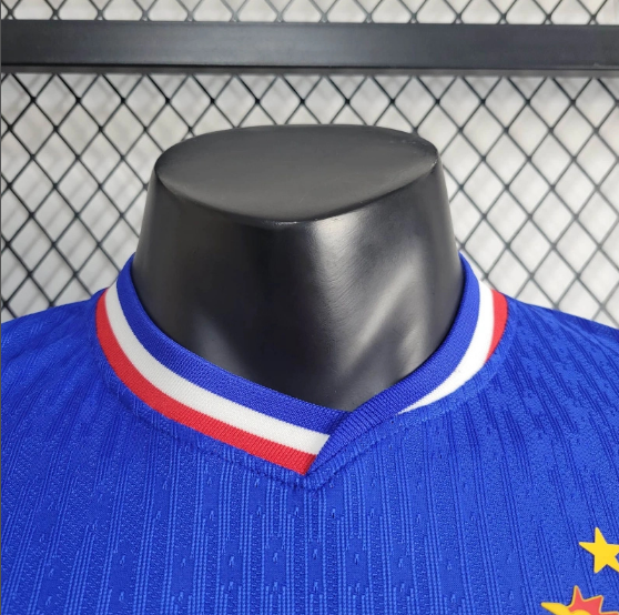 2024 France Home Player Version Men's Football T-Shirt Thai Quality