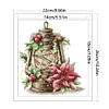Christmas Oil Lamp-14CT Stamped Cross Stitch 22*26cm/8.66*10.24in