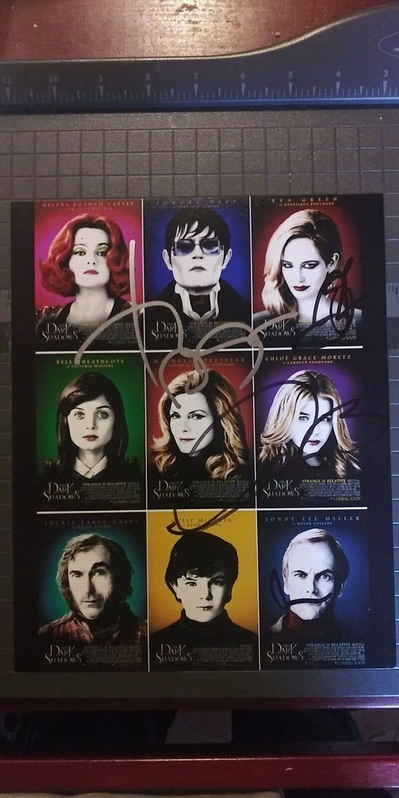 Johnny Depp signed 8x10