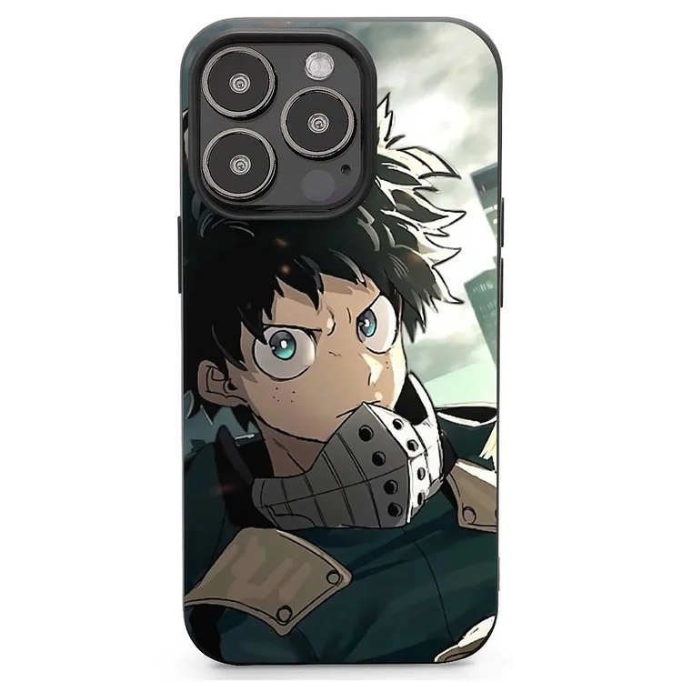 Izuku Midoriya My Hero Academia Anime My Hero Academia Phone Case Mobile Phone Shell IPhone 13 and iPhone14 Pro Max and IPhone 15 Plus Case - Heather Prints Shirts