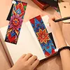 6 PCS Mandala Flowers 5D DIY Special Shaped Diamond Painting Bookmarks Kits with Tassels Diamond Art Kits Bookmarks for Adults Women