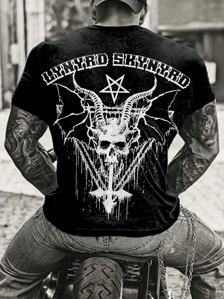 Men's Rock Band Satan Inspired Comfy T Shirt