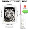 Diamond Painting-DIY Special Shaped Drill Pearl Painting Tiger(30x40cm)