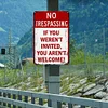 No Trespassing Warning - Vintage Metal Signs(12*16Inch) - Warning