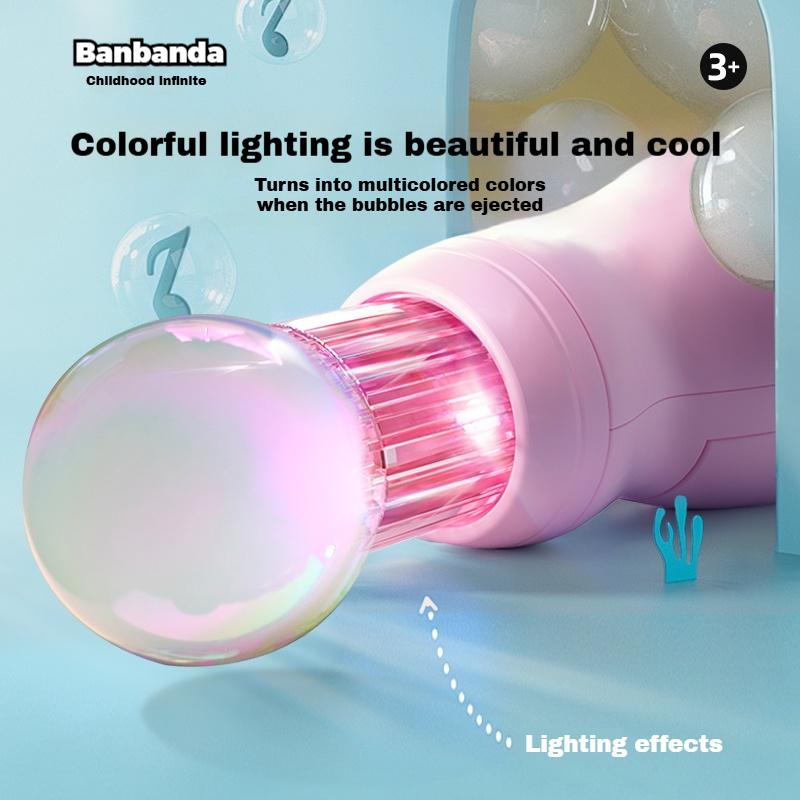 Smoke Bubble Machine & Elastic Magic Wand