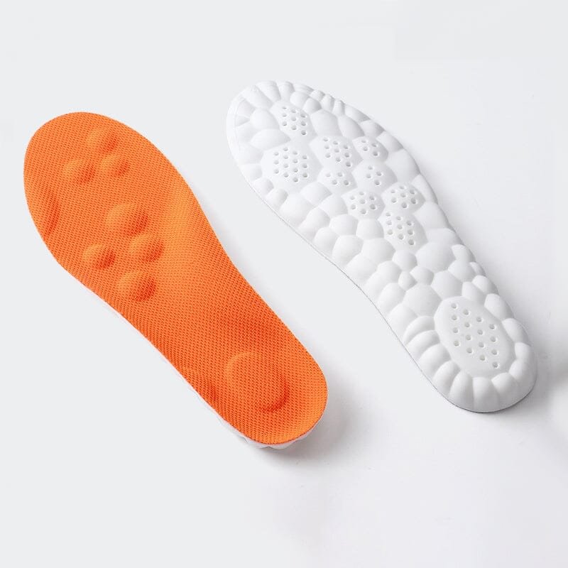 High elastic shock-absorbing U-shaped insoles