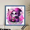 Halloween Drinking Death-11CT Stamped Cross Stitch 40*40cm/15.75*15.75in