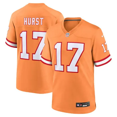 Youth Tampa Bay Buccaneers #17 John Hurst Nike Orange Alternate Game Jersey