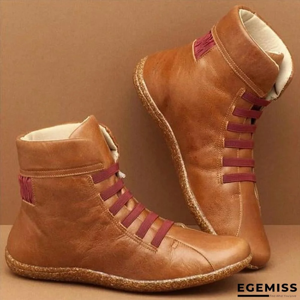 Casual Daily High Top Flat Boots | EGEMISS