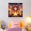 Butterfly Fairy-11CT Stamped Cross Stitch 50*50cm/19.69*19.69in tapestrymarket