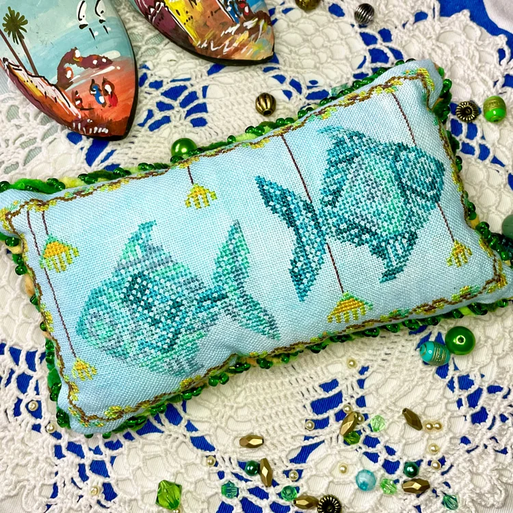 Summer Fish Cross-stitch Chart