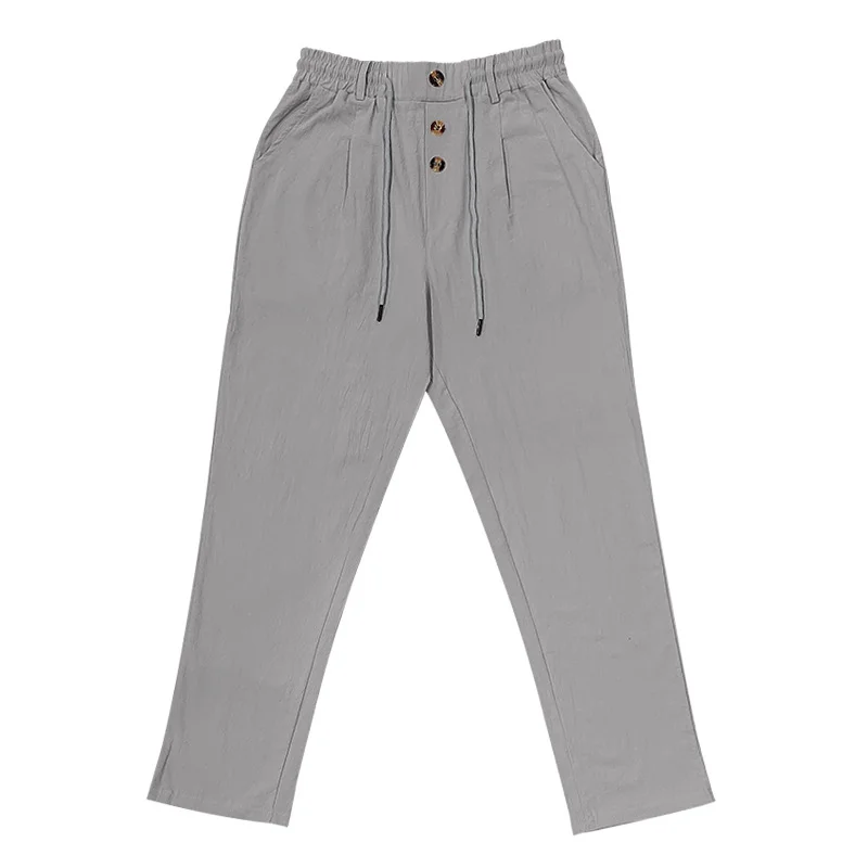 Men's Linen Trousers-inspireuse