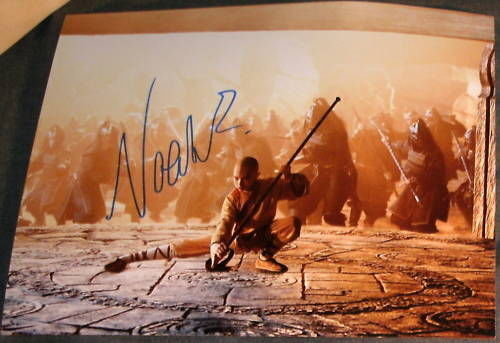 NOAH RINGER SIGNED AUTOGRAPH LAST AIRBENDER