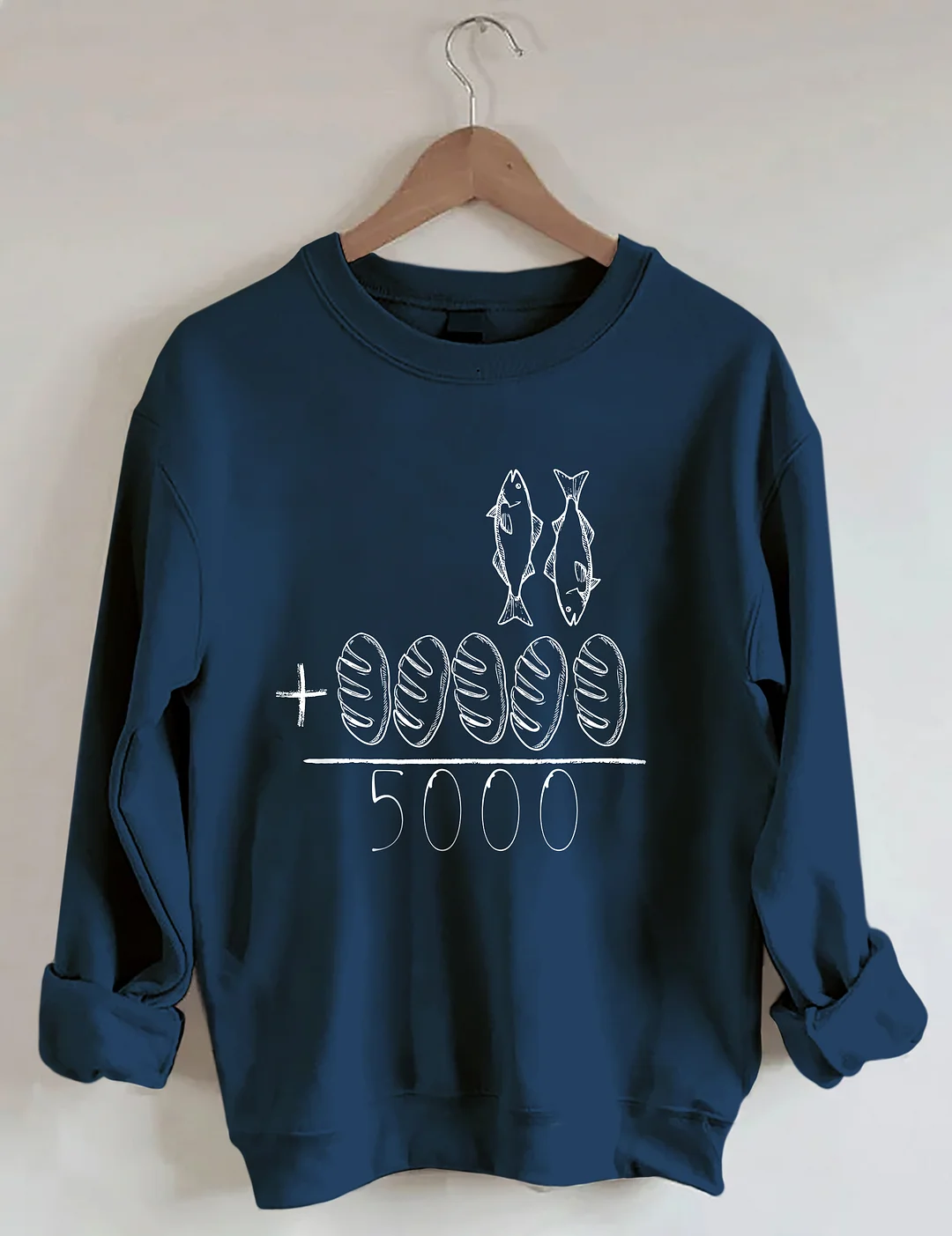 Jesus Feeds The 5000 Sweatshirt