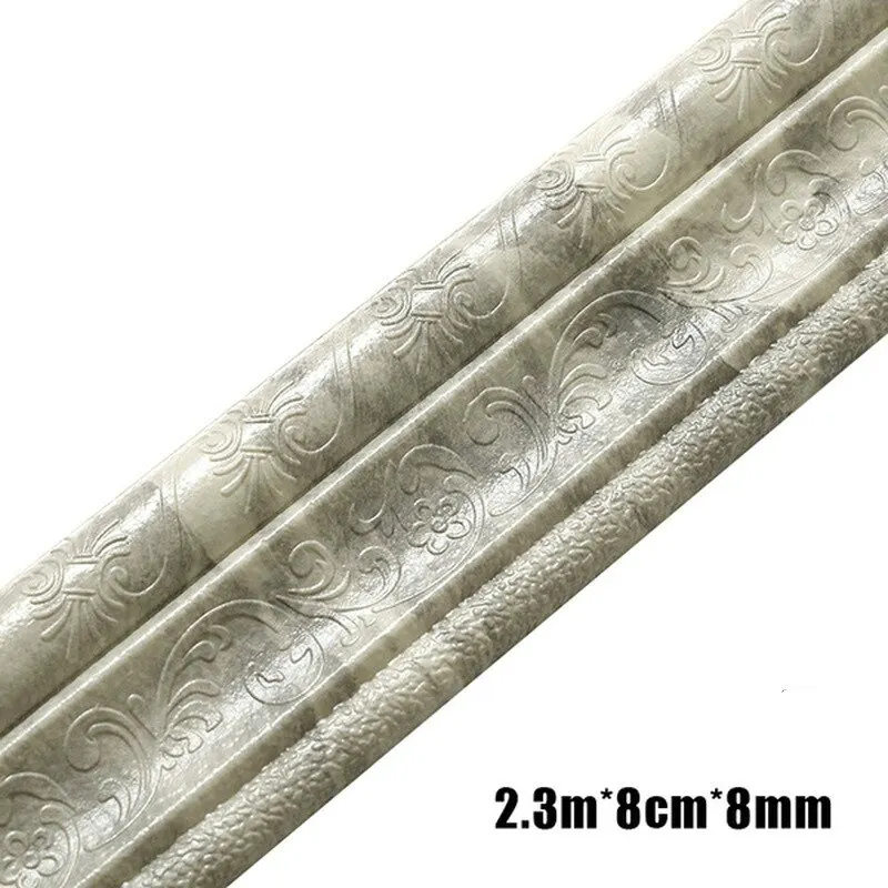Athvotar 3D Self-adhesive Foam Wall Stickers Decor Wall Molding ...