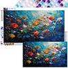 (70*40cm)Abstract - Full Round Drill Diamond Painting