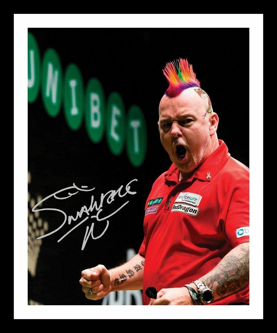 Peter Wright Autograph Signed & Framed Photo Poster painting