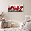 (US Only)1pc DIY Paint by Number Kit Poppy Frameless Canvas Wall Art Gift Idea 80x40cm