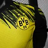 Joyfball 2025/2026 Player Version Dortmund  Home Football Shirt（The player version jersey is a bit tight, please pay attention to the size selection）