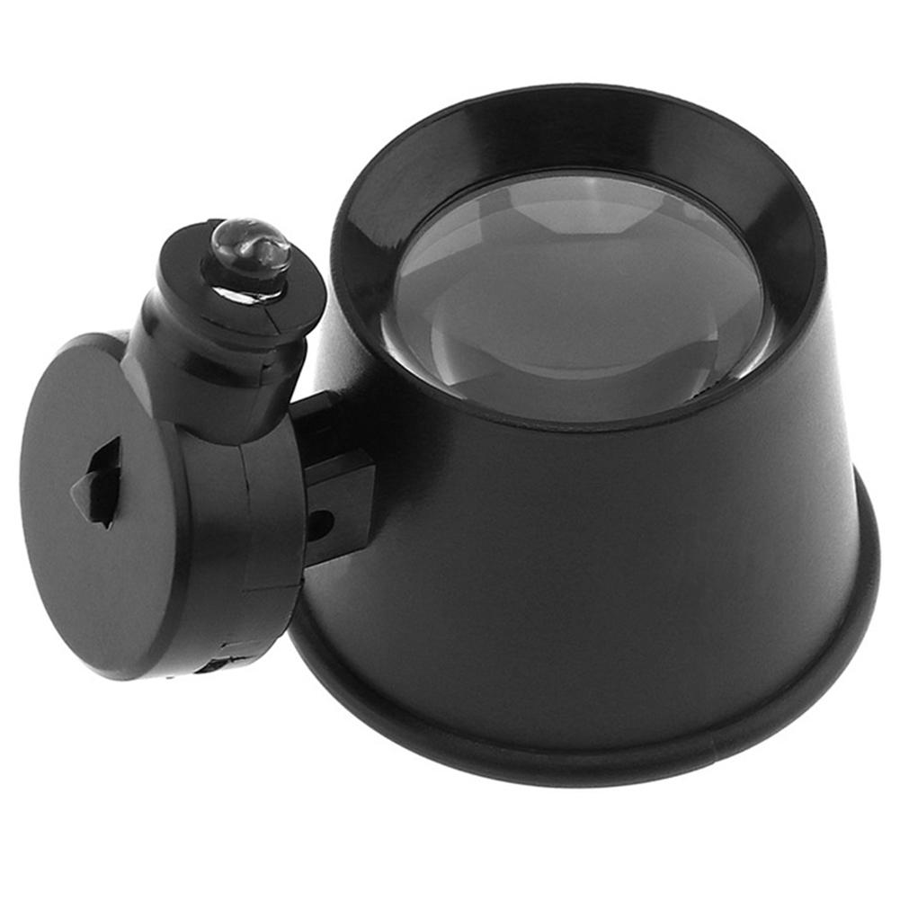

10X Maintenance Clock Jewelry Magnifier Lens Magnifying Glass with LED Lamp, 501 Original