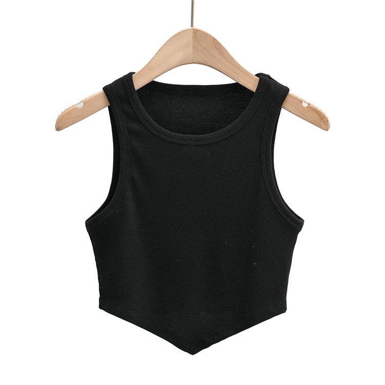 Women's Sleeveless Vest Summer Casual Fitness Casual Crop Tops - Life is Beautiful for You - SheChoic