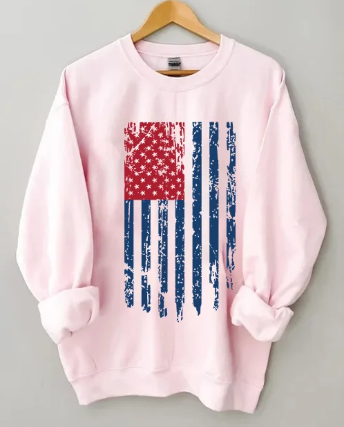 USA Flag Sweatshirt