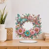 Diamond Painting Acrylic Wreath Table Top Ornament Kits for Beginner