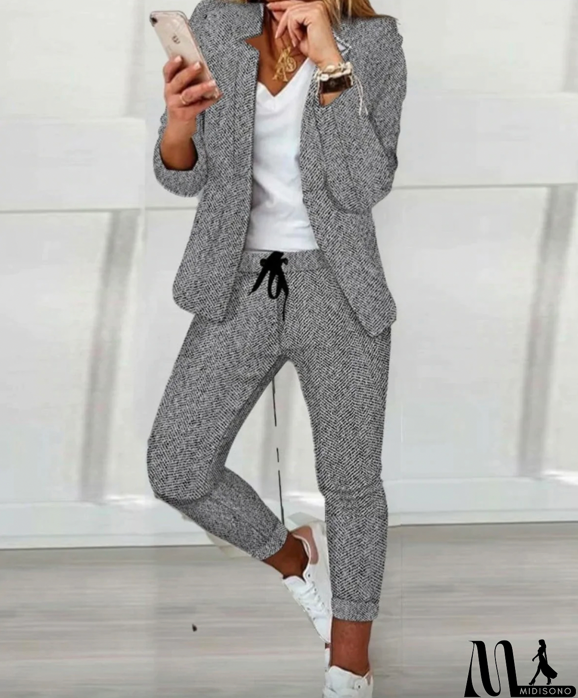 MidiSono - Casual and Comfortable winter Set