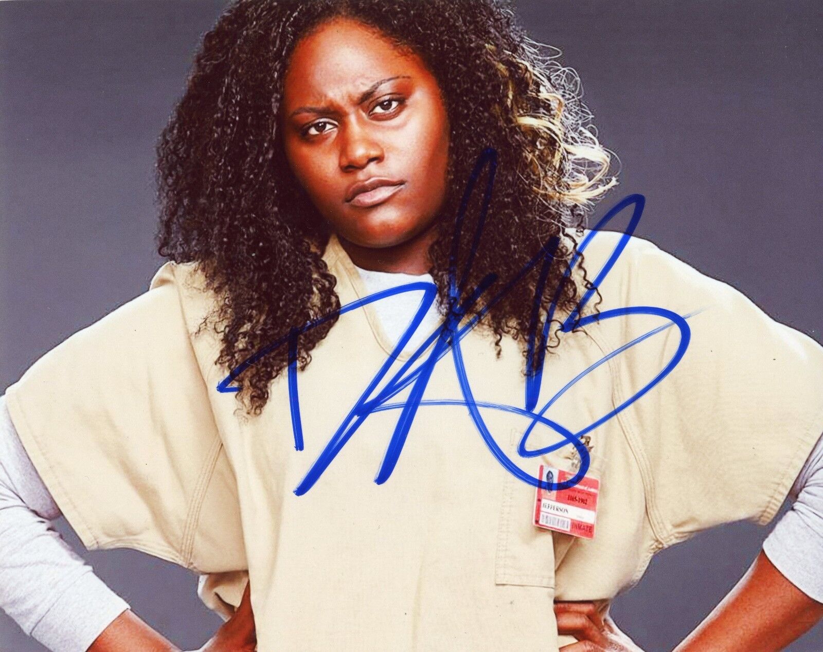 DANIELLE BROOKS Auth. Hand-Signed Orange is the New Black Taystee