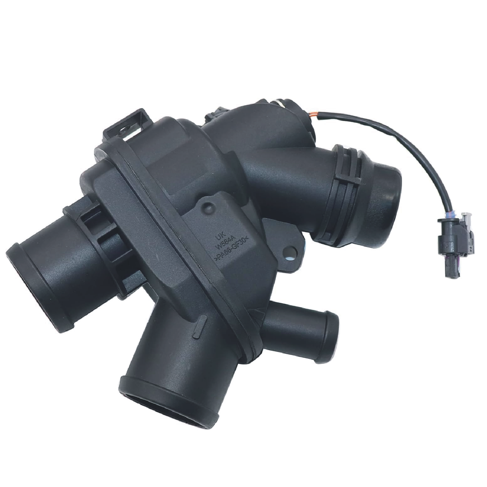 Thermostat Housing Assembly wtih Sensor fit for Land Rover Sport LR4 Jaguar XF XJ XE F-Type F-Pace 3.0L V6 LR117568 LR062498 AJ813986 LR107288
