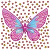 >SALE<5D DIY Partial Special Shaped Drill Diamond Painting Kit Butterfly Decor(YXC676)